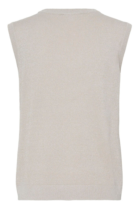 Pre-Order | BYMOBBE Sleeveless Top | Oatmeal