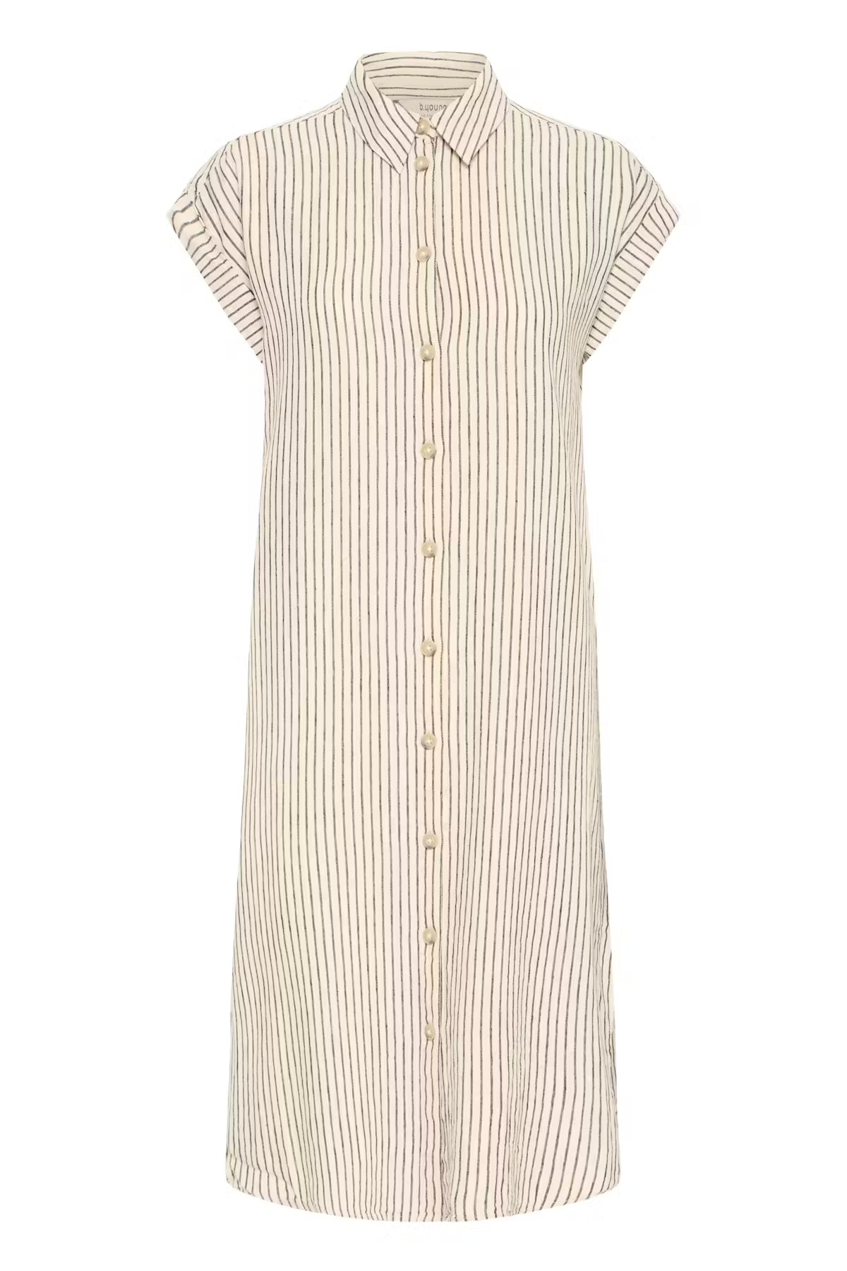 B.young | BYFALAKKA Shirt Dress | Natural Stripe