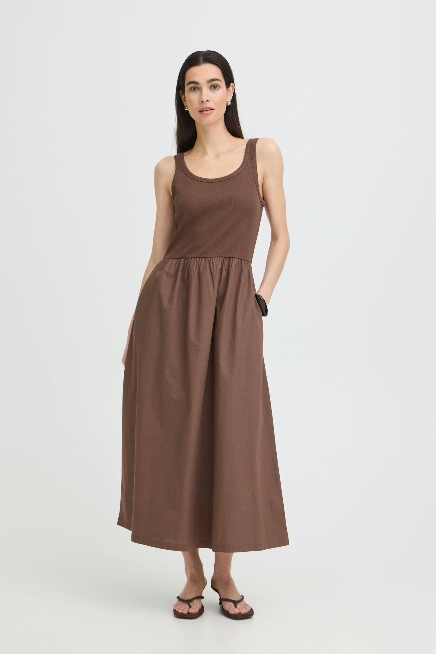 B.young | BYSUNNIA Dress | French Roast Brown