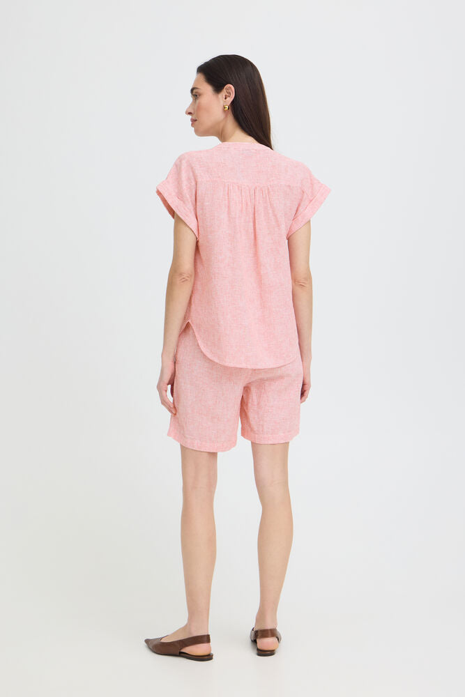 B.young | BYIZOLA Shirt | Red & White