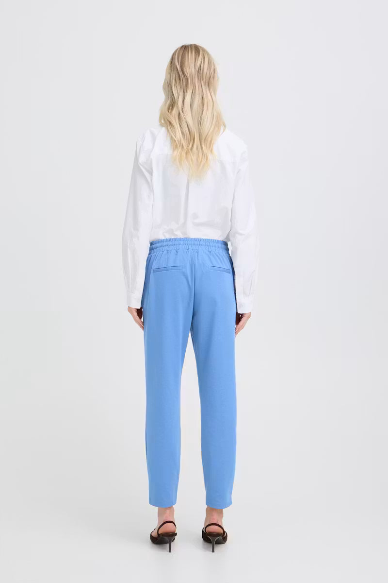 B.young | Rizetta Crop Pant | Blue | Riverside