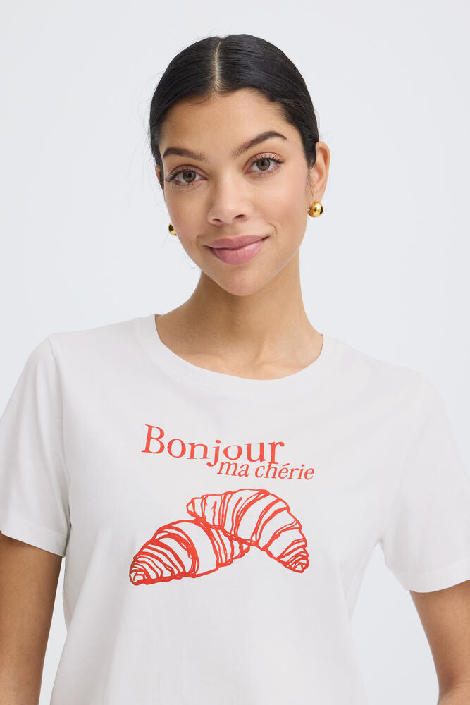 B.young | BYSOBBE T-Shirt | Croissant