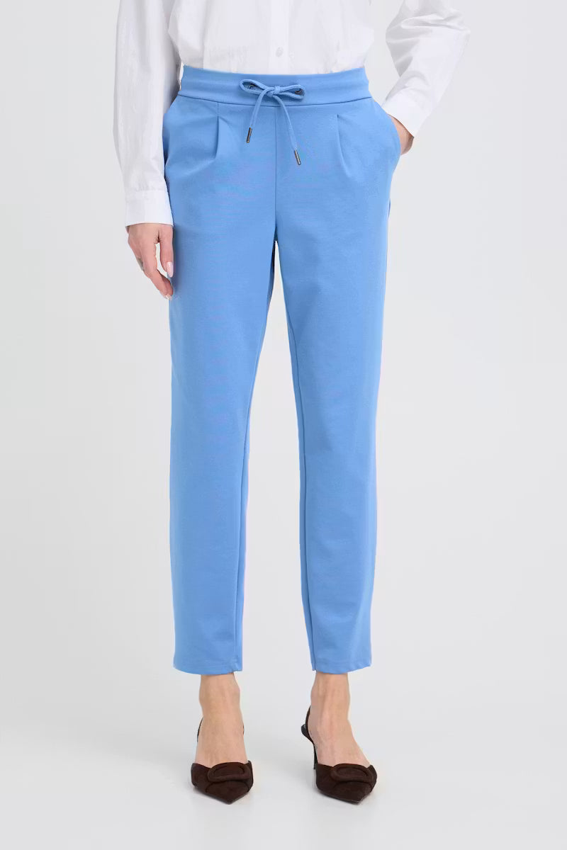 B.young | Rizetta Crop Pant | Blue | Riverside