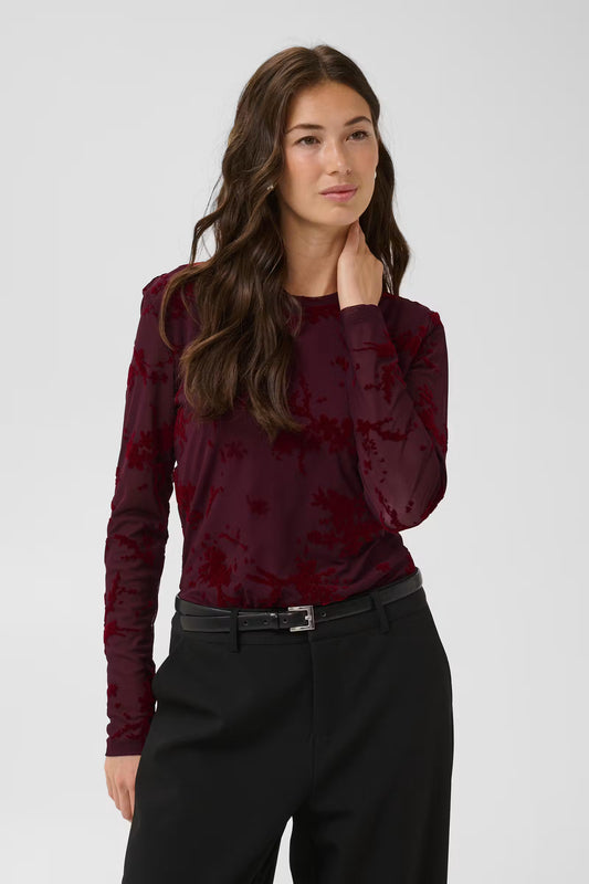 Culture | CUALIBA Blouse | Red Flock