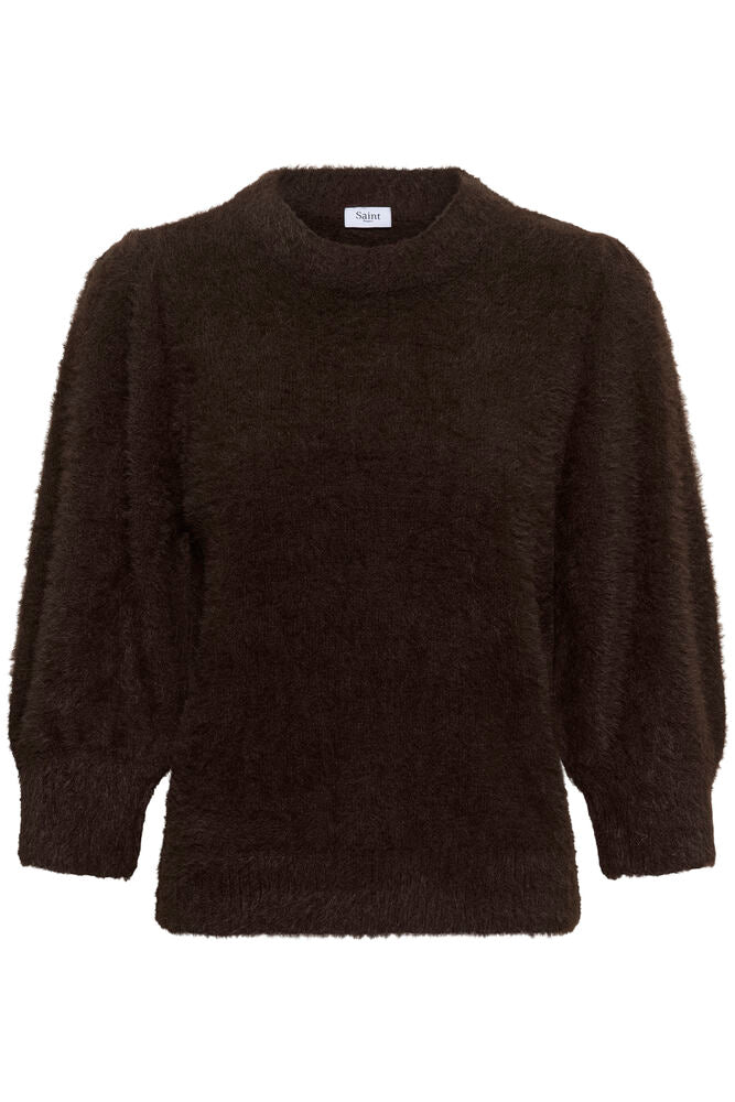 Saint Tropez | BanniSZ Pullover | Chocolate Brown