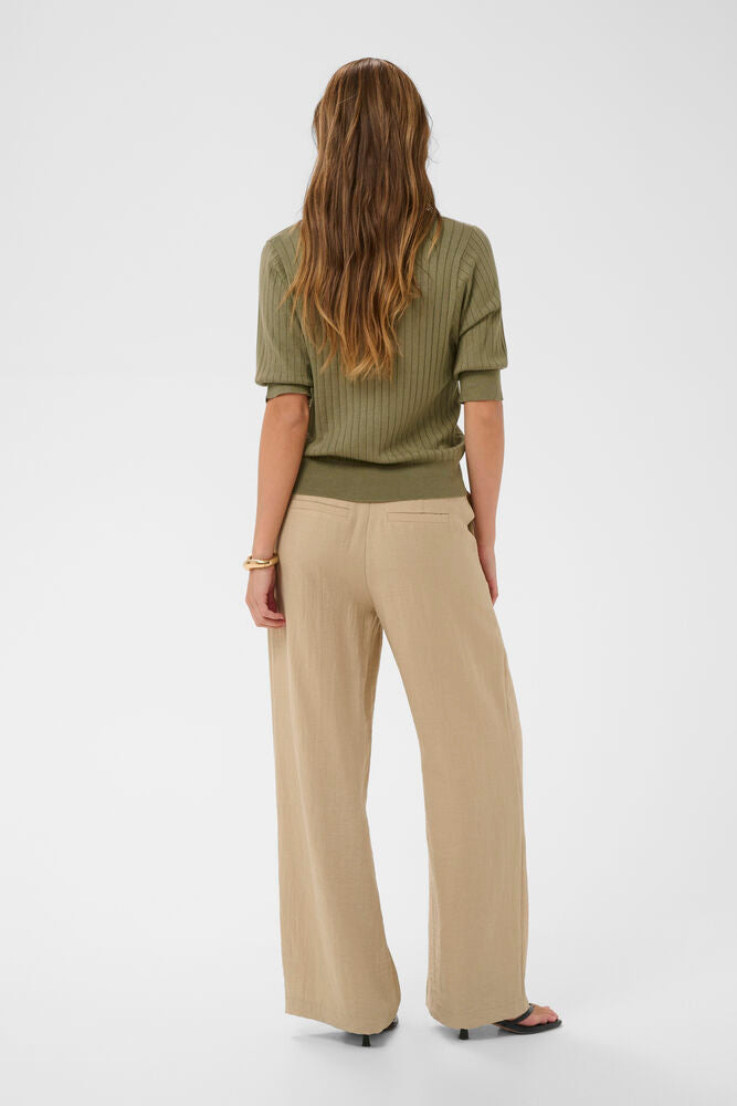 Culture | CUsophi Annemette Polo | Khaki Green