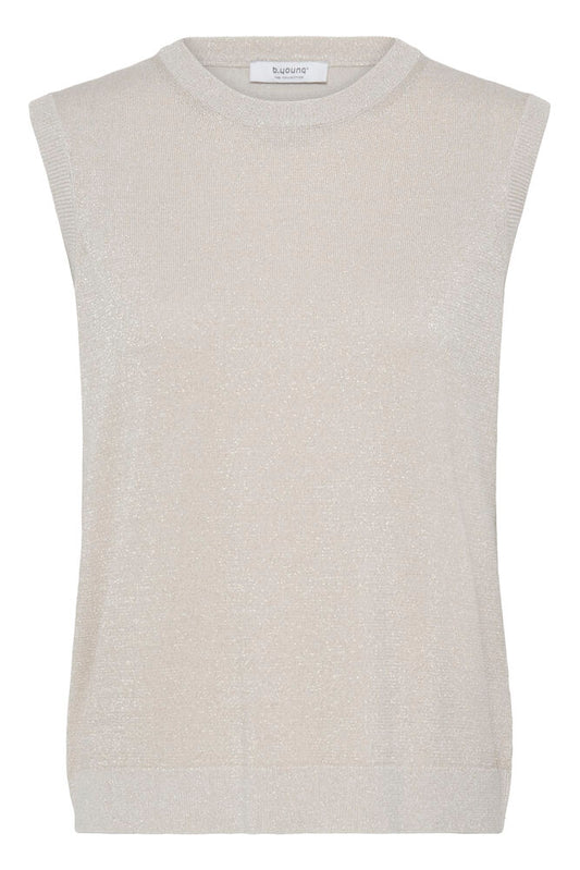 Pre-Order | BYMOBBE Sleeveless Top | Oatmeal