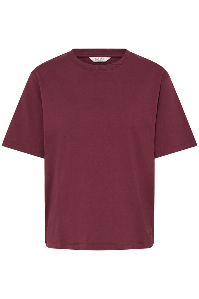 B.young | BYTROLLO Short Sleeve T-Shirt | Fig Brown