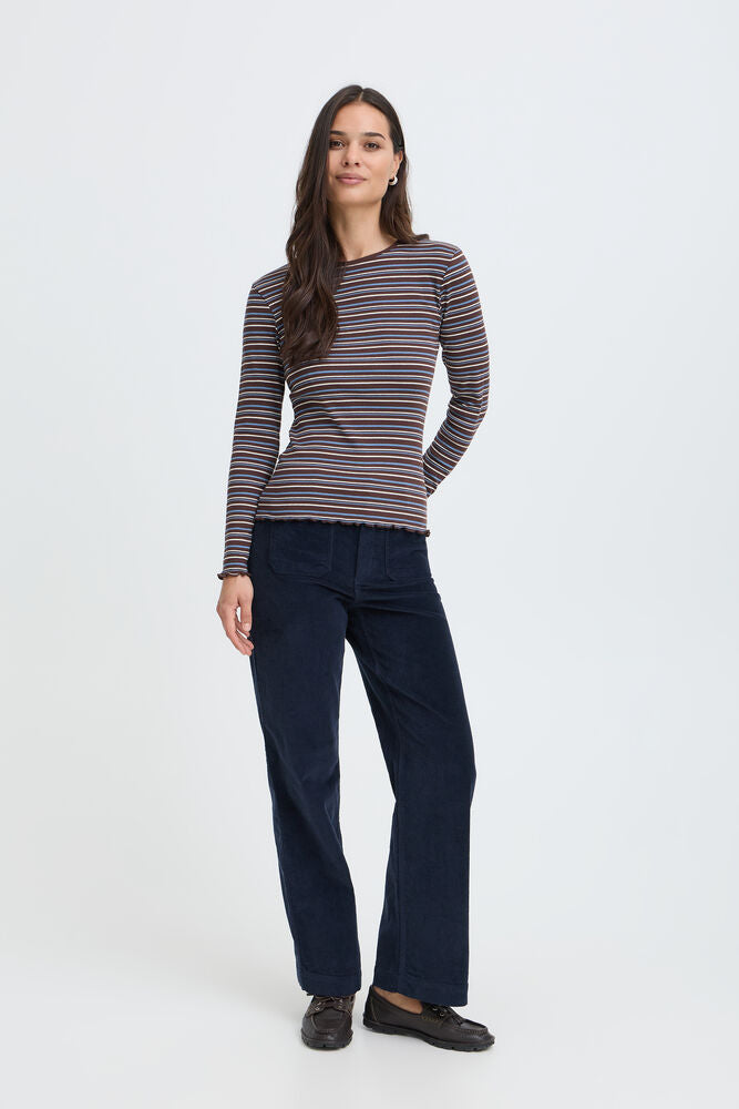b.young| BYTONE T-shirt | Java Stripe