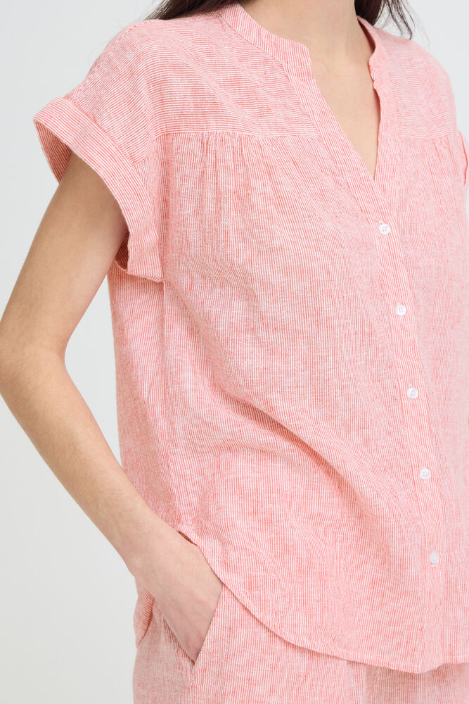 B.young | BYIZOLA Shirt | Red & White
