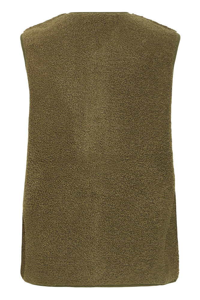 b.young | BYANTINO Waistcoat | Beech | Olive Green