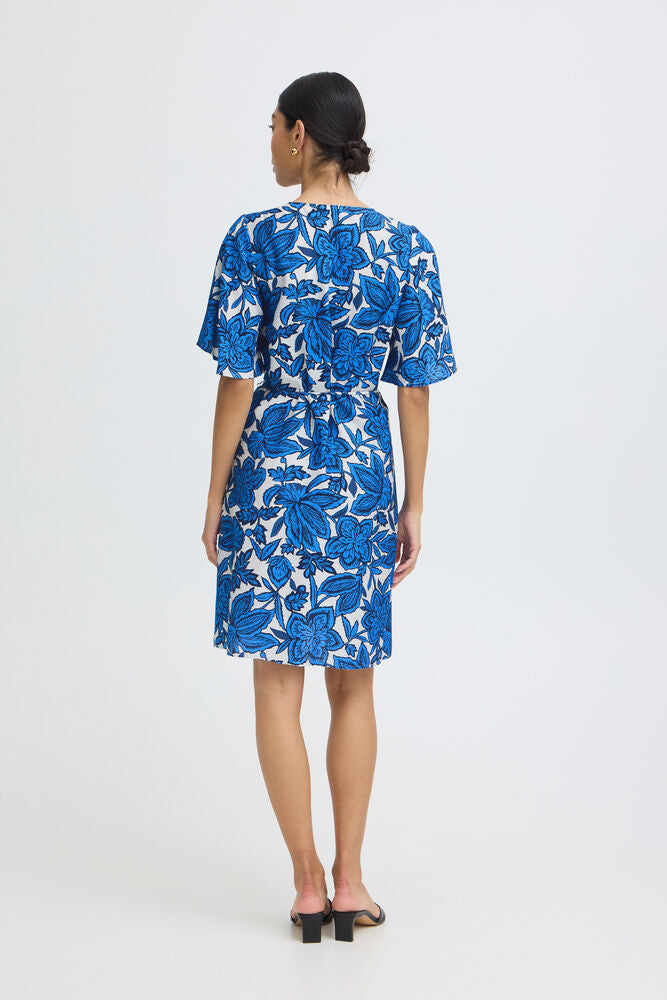 B.Young | BYIKAIA Dress | Blue Flower
