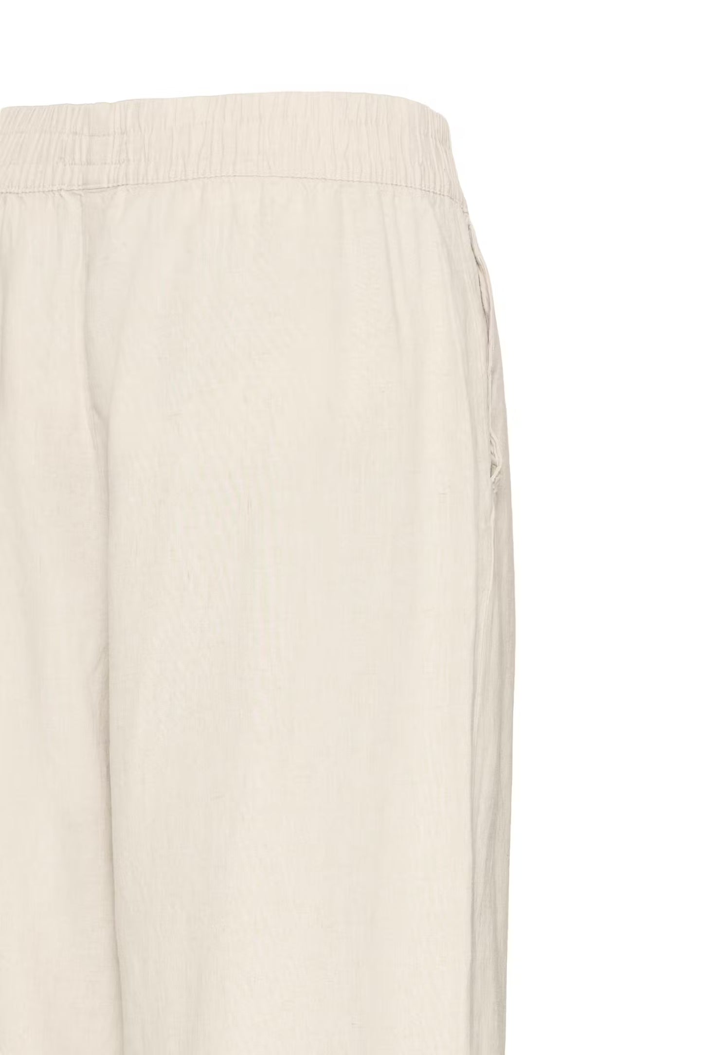 B.young | BYFALAKKA Linen Trousers | Natural