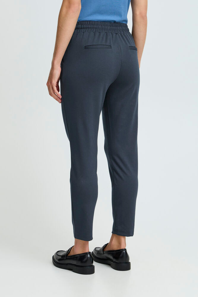 B.young | Rizetta Crop Pant | Navy | Copenhagen Night