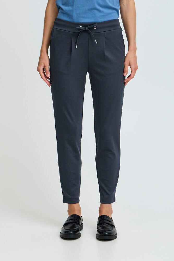 B.young | Rizetta Crop Pant | Navy | Copenhagen Night