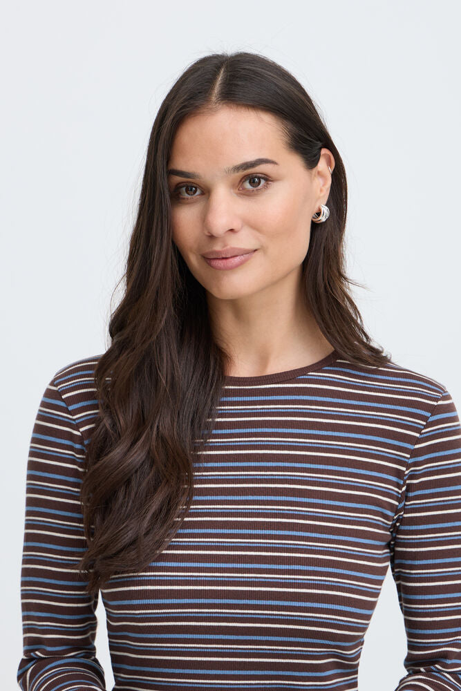 b.young| BYTONE T-shirt | Java Stripe