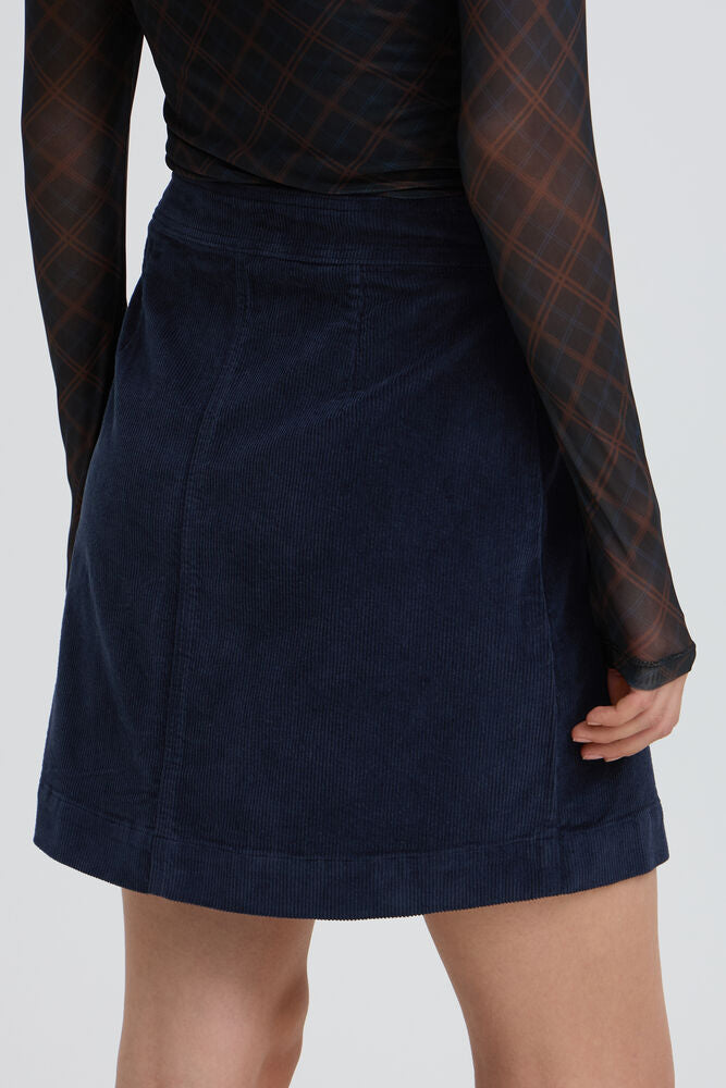 b.young | BYDASIK A POCKET Skirt | Dark Sapphire Blue