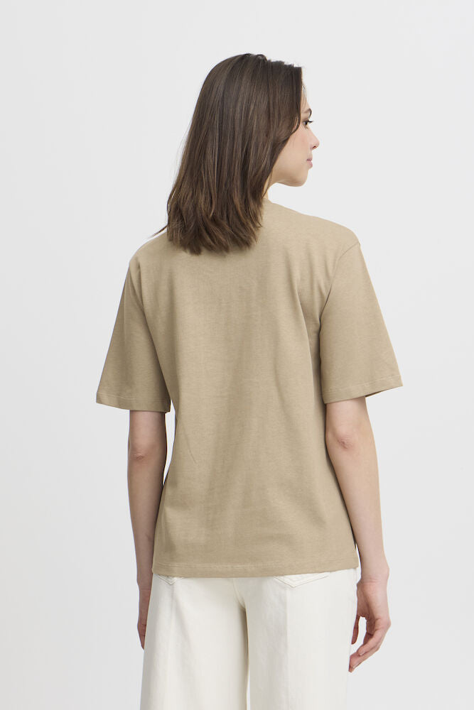 B.young | BYTROLLO Short Sleeve T-Shirt | Roasted Cashew