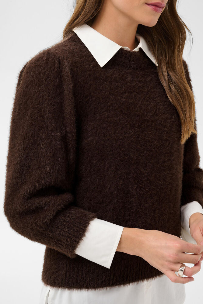Saint Tropez | BanniSZ Pullover | Chocolate Brown