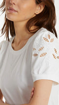 *Pre-order* Embroidered Sleeve T-Shirt