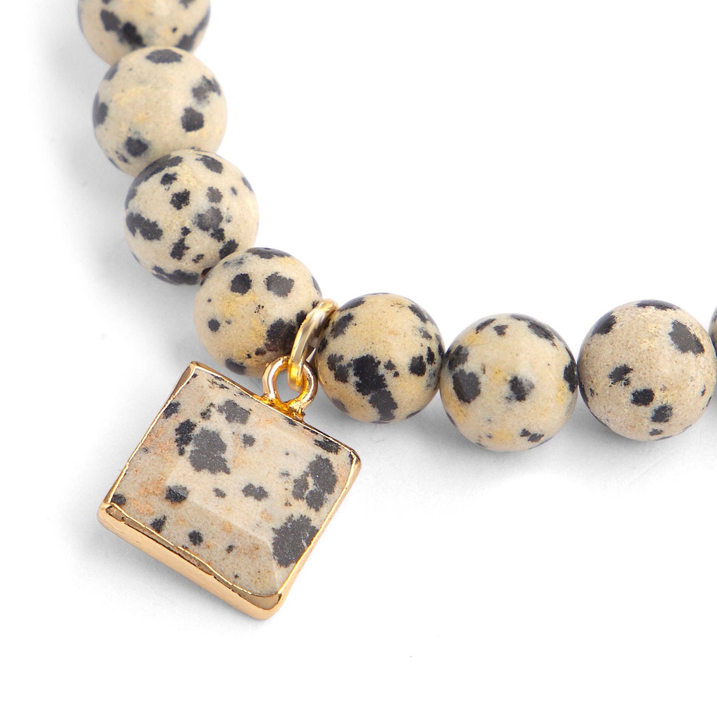 The Dalmatian Spirit Stone Bracelet