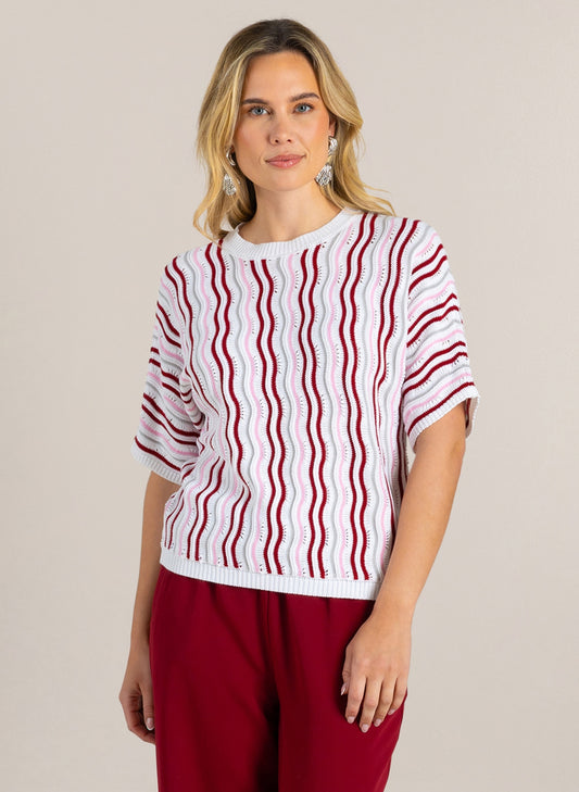 Ivy Beau | Giorgia Knitted Top | Multi