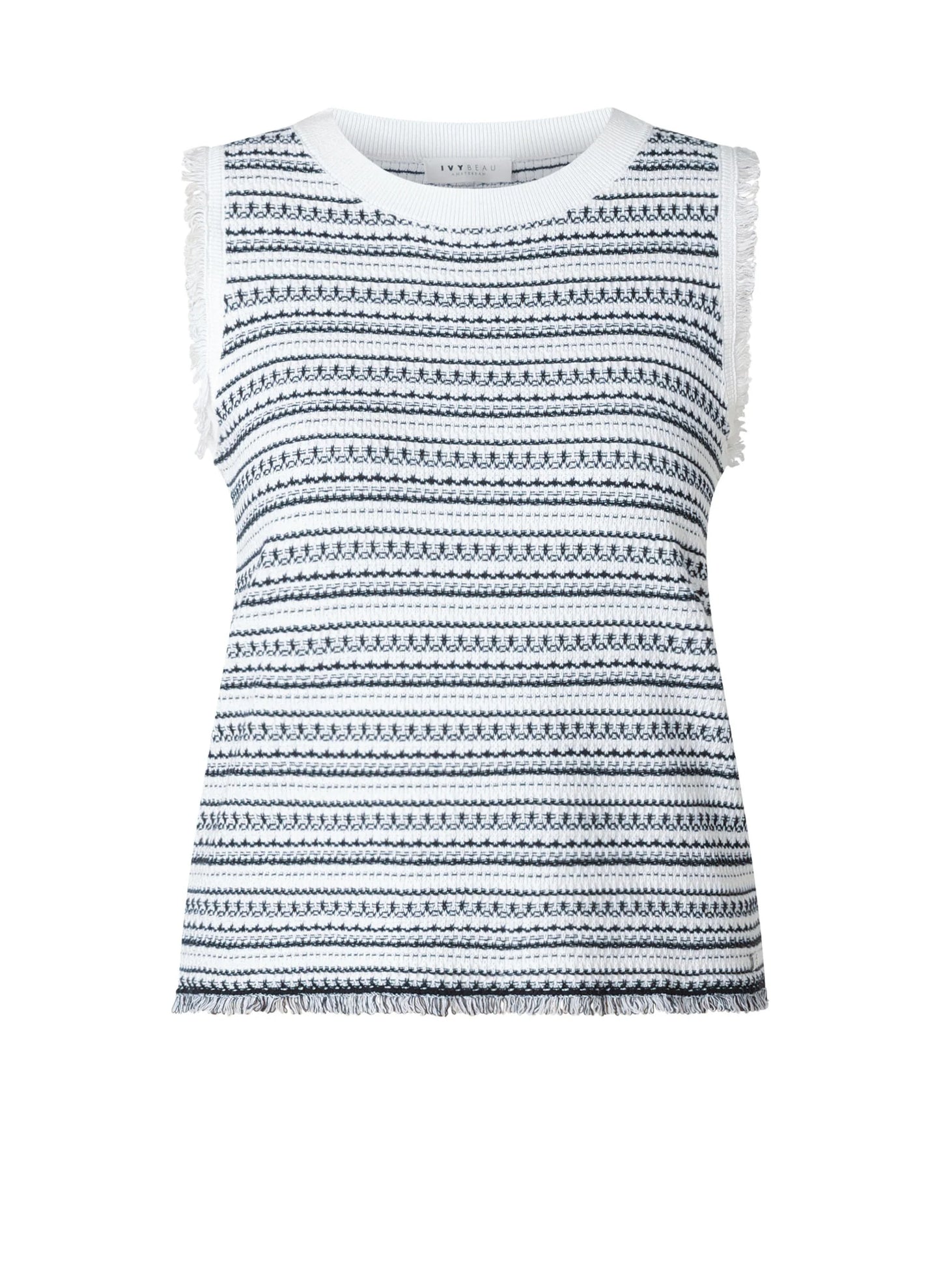 Ivy Beau | Caitlin Top | White/Black