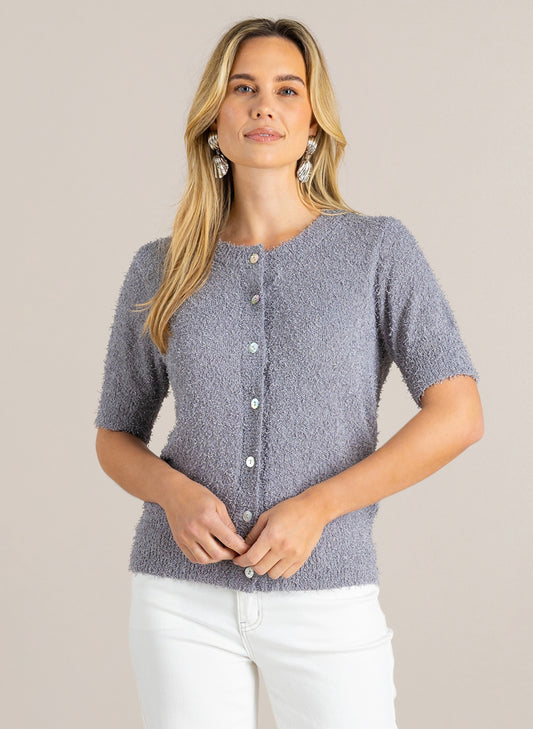 Ivy Beau | Glena Cardigan | Grey