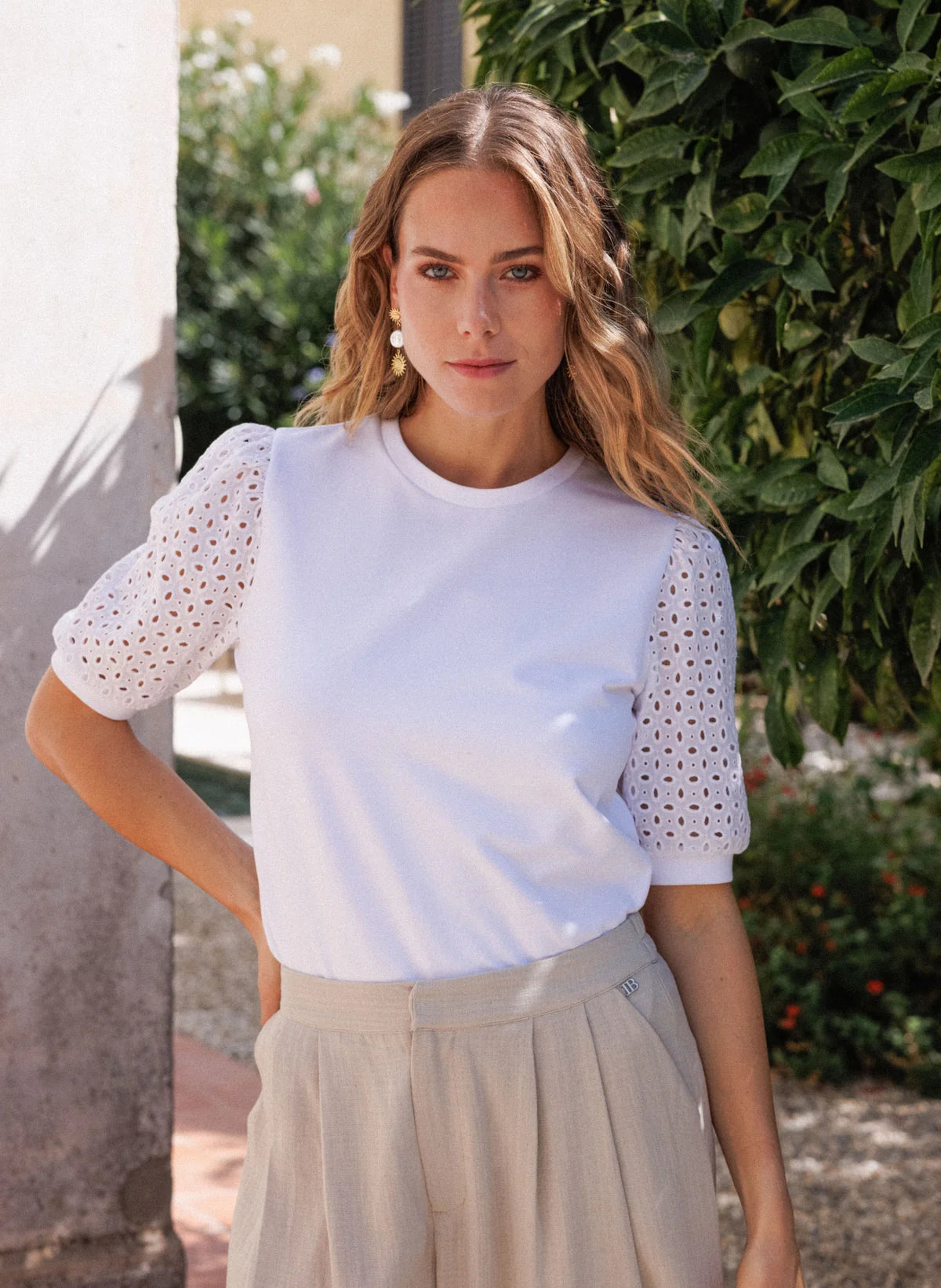 Ivy Beau | Cilia Top | White