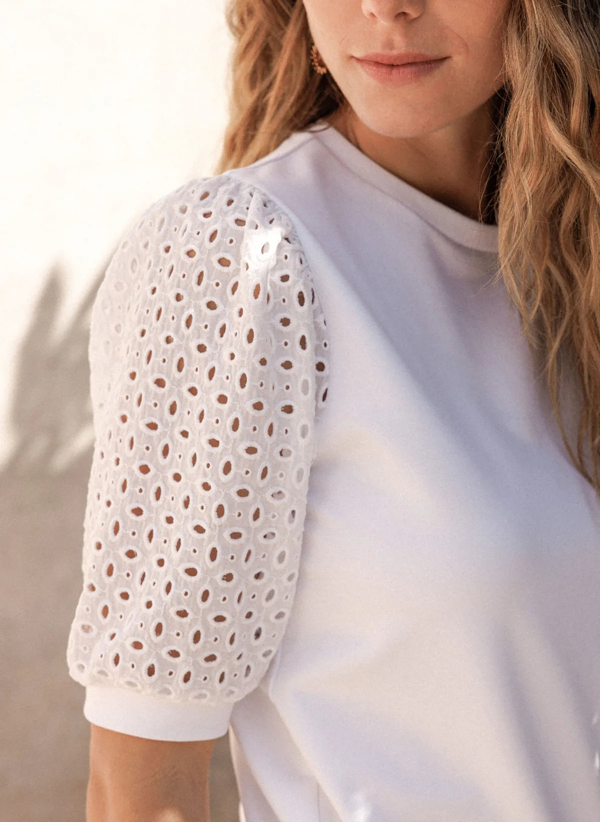 Ivy Beau | Cilia Top | White