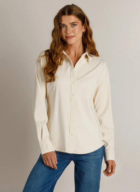 Ivy Beau | IBKAYLIN Shirt | Off White