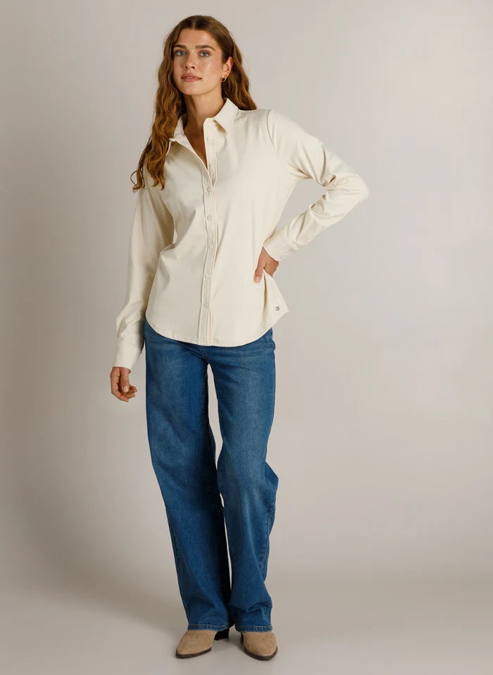 Ivy Beau | IBKAYLIN Shirt | Off White