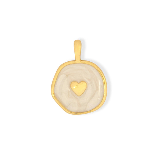 Ashiana London | Heart Coin Charm