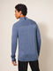 White Stuff | Newport Wool Merino Jumper | Blue