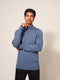 White Stuff | Newport Wool Merino Jumper | Blue