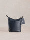 White Stuff | Fern Leather Crossbody Bag | French Navy