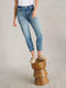 White Stuff | Tilly Tapered Jean | Light Denim