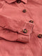 White Stuff | Eden Denim Collared Jacket | Mid Red
