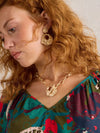 White Stuff | Abstract Hammered Necklace