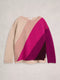 White Stuff | Jana Colour block Jumper | purple Multi