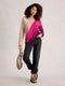 White Stuff | Jana Colour block Jumper | purple Multi