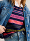 White Stuff | Lottie Fair isle Tank| Navy