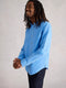White Stuff | Bruton Oxford Long Sleeve Shirt | Light Blue