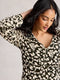 White Stuff | Megan Long Sleeve Jersey Dress | Black