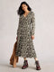 White Stuff | Megan Long Sleeve Jersey Dress | Black
