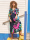 White Stuff | Lucy Midi Dress | Pink Multi