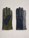 White Stuff | Layla Leather Gloves | Navy