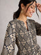 White Stuff | Hattie Shirred Dress | Navy