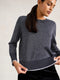 White Stuff | Katie Sparkle Jumper | Navy