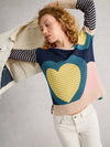 White Stuff | Olive Heart Jumper